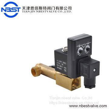 Solenoid Valve With Timer Two-Way Electric Two-Position Auto Drain Water