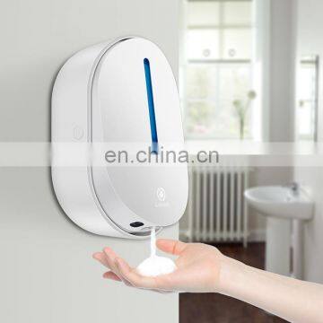 Hands free foam pump bathroom soap dispenser