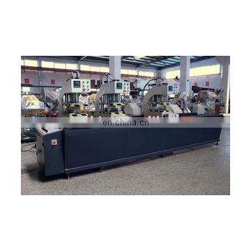 three head welding machine for pvc windows and doors