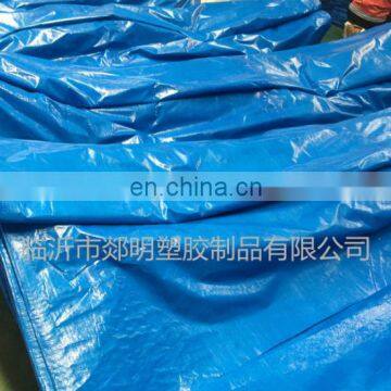 HDPE Woven Fabric Tarpaulin Cover, LDPE Coating Blue Tarpaulin Sheet