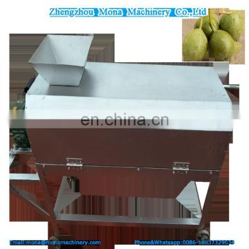 South Korea fresh green walnut peel machine design