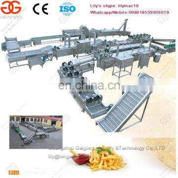 Industrial Potato Chips Making Machine Production Line French Fries Machine Price