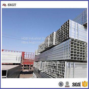 Construction Material 30x30mm Galvanized Steel Square Tube