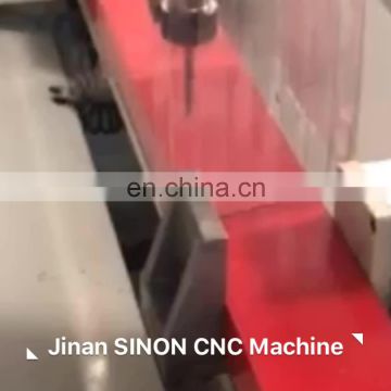 3+1 Axis CNC Industrial Aluminum Extrusions Machining Machine