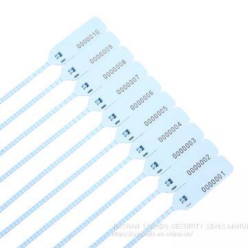 Luggage Bag Disposable Pull Tight Container Plastic Security Seal photo-5