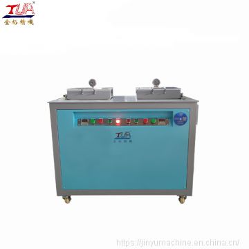 Semi-auto liquid silicone vacuum machine with 2 stations