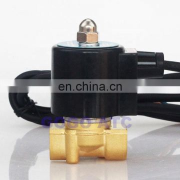 Underwater waterproof solenoid valve brass 1/8 1/4 3/8 inch Normally close 2W025-06/08 2W040-10 2 way Fountain solenoid valve