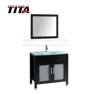 2020 hot selling Solid Wood Bathroom Vanity T9103
