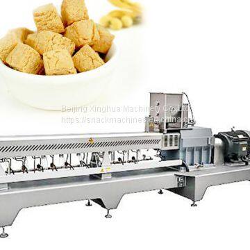 The principle of Soya Nuggets Making Machine