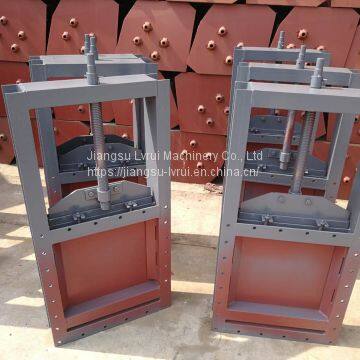 Pneumatic Chute Gate Valve Gas Delivery Gate Valve Chute Retaining Gate Valve Support Customization photo-2