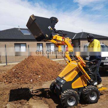 Small garden tractor wheel loader for sale