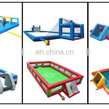 Portable Shooting Targets Inflatable Soap Water Polo Field Inflatable Indoor Rugby Soccer Football Field for Sale