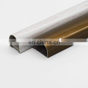 Hollow Profile U Channel Strip Light Aluminum Profile For Led Plaster Lighting