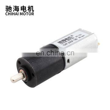 ChiHai Motor CHP-20GP-180  mini dc gear carbon brush 20mm planetary gearbox 12v low speed high torque gearbox motor