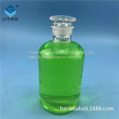 Manufacturers Direct 500ml Small Mouth Transparent Reagent Glass Bottle photo-2