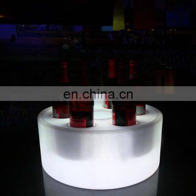 Wholesale Custom Plastic LED PE Ice Bucket for Cool photo-3