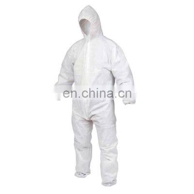 Safety Personal Protective Protection Equipment Nonwoven Suit Coveralls Microporous Medical Disposable Full Body Waterproof Ce