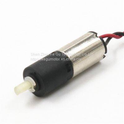 low noise mini 6mm dc coreless 1.5v 3v 3.7v plastic planetary gear motor for smart lock