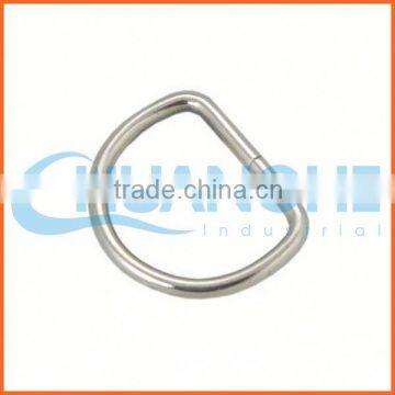 China supplier fashion braid belt leather material d ring rolling