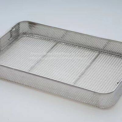 Sterilisation Basket – Replace Green Plastic Trays Screen Baskets Made of Perforated Plate photo-3