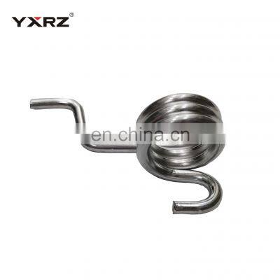 Factory price stainless steel butterfly shaped large small spiral strong torsion spring brake return spring for CBT125 No 1