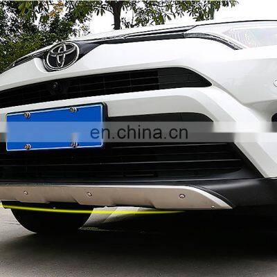 Car Accessories Stainless Steel Car Front and Rear Bumper Guard Board Style for Toyota Rav4 2016 photo-5