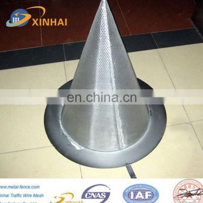 Cone wire mesh strainer/Stainless steel tumbler wire mesh cone filters