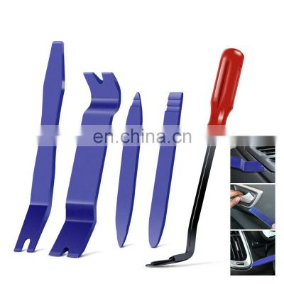 JZ 5pcs/set Car Radio Dashboard Audio Panel Remover tool Door Trim Panel Clip Pry tool Kits