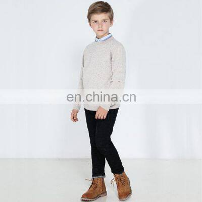 Kids Cashmere Wool Knit Sweater Baby Pullover photo-4