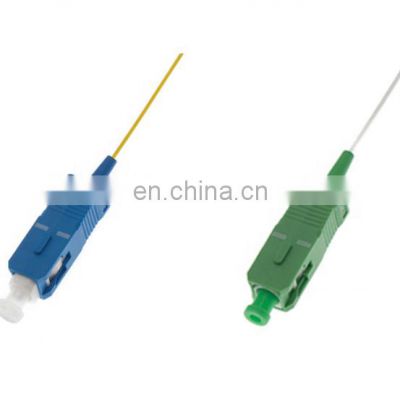 FTTH 12 Color Fiber Cores  Single mode G652D G657A 0.9mm SC Fiber Optic Pigtail 2.0mm