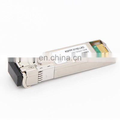 China manufacturer SFP+ 10G LR 1310nm SMF 10km LC dual dom module