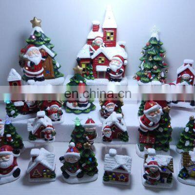 Merry Christmas Ceramic Gifts Decoration Ornaments Supplies
