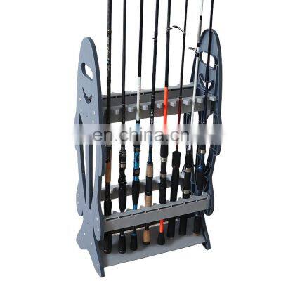 Portable  16Pcs ABS Plastic Marine Boat Yacht Fishing Rod Holder Rack For Fishing Rods