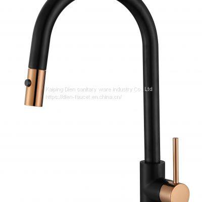 Pull-out sink mixer