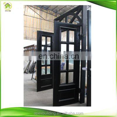 Indian Good Cheap New Wrought Iron Grill Window Doors Designs photo-2