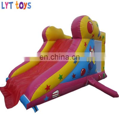 High quality summer small kids inflatable slide and bounce pvc