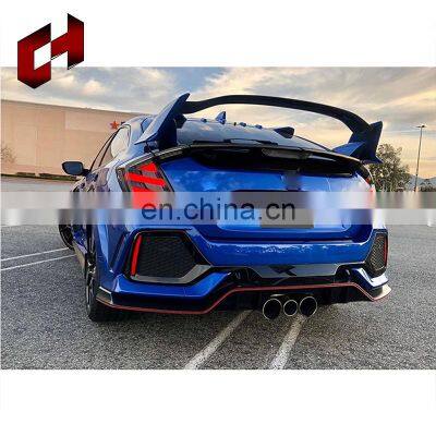 CH Factory Auto Modified Red Amber Spoiler Light Brake Turn Signal Led Turn Signal For Honda CIVIC 2016-2020 photo-2