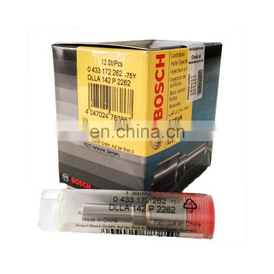 DLLA142P2262,0433172262 genuine new common rail injector nozzle for 0445120289,C5268408