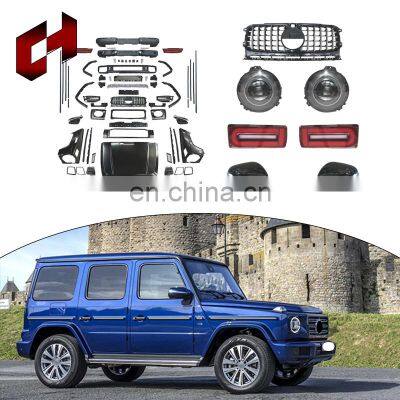 CH Assembly Side Skirt Installation Exhaust Headlight Body Kit For Mercedes-Benz G Class W463 12-18 Old To New