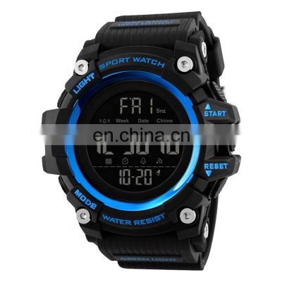 SKMEI watch Factory Price 1384 water resistant electronic rubber men watch sport digital Men watches