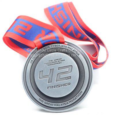 Custom Metal Wooden Crystal Material 2022 Marathon Medal Display Half Marathon Medals photo-3