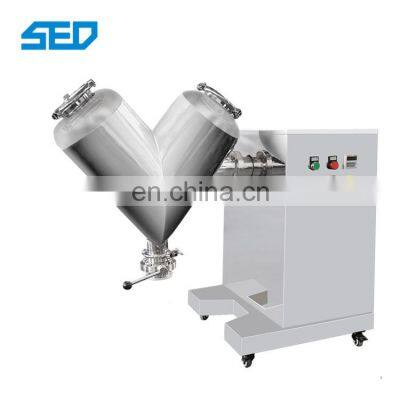 V Shape Pharmaceutical Industrial Powder Mixer Dry Powder Mixing Machine