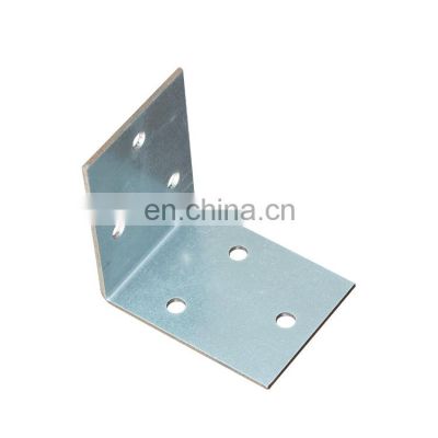 Custom L shaped Galvanized metal steel angle corner brackets