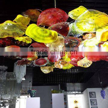 Luxury Murano Flower Residential Ceiling Decoration