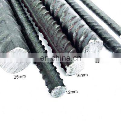 Bundles hrb400 hrb 335 steel rebar construction round iron 8mm steel rods 10mm rebar deformed steel bar price for sale