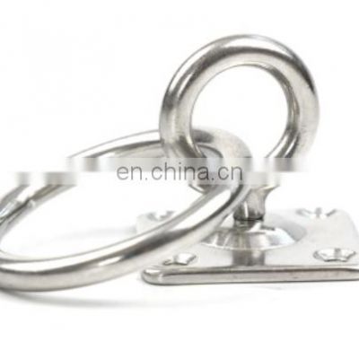 JRSGS stainless steel 304 316 Marine Boat Hardware Pad Eye Swivel With Ring