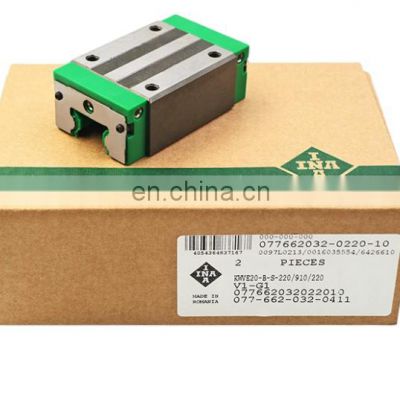 KWVE20B four-row Linear Recirculating Ball Bearing recirculating ball bearing carriage KWVE20-B-ESC