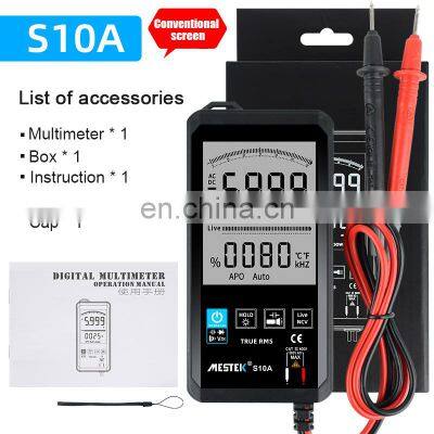 Large Screen 6000 Counts Display High Precision Auto Range 1000V Smart Pocket Multimeters Mini Size Touch Control Multimeter photo-5