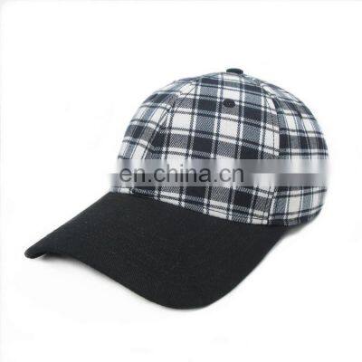 Professional custom logo made cotton twill 6 panel structured sports baseball cap