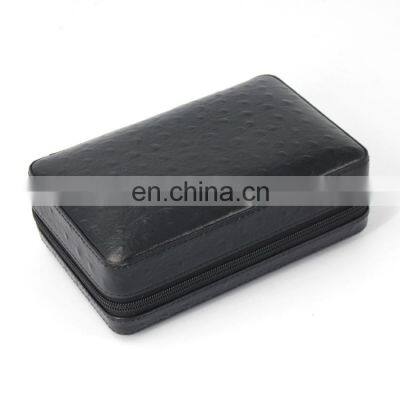 Wholesale Spanish Cedar Humidor Leather Travel Cigar Case